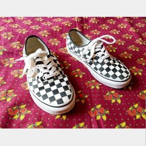 Van's Checkered Board Shoes